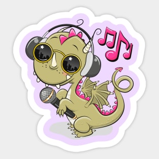 Cute dragon Sticker